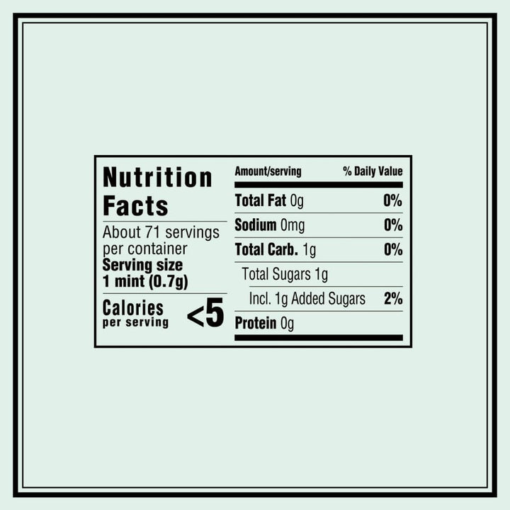 Wintergreen Curiously Strong Mints 1.76 Oz