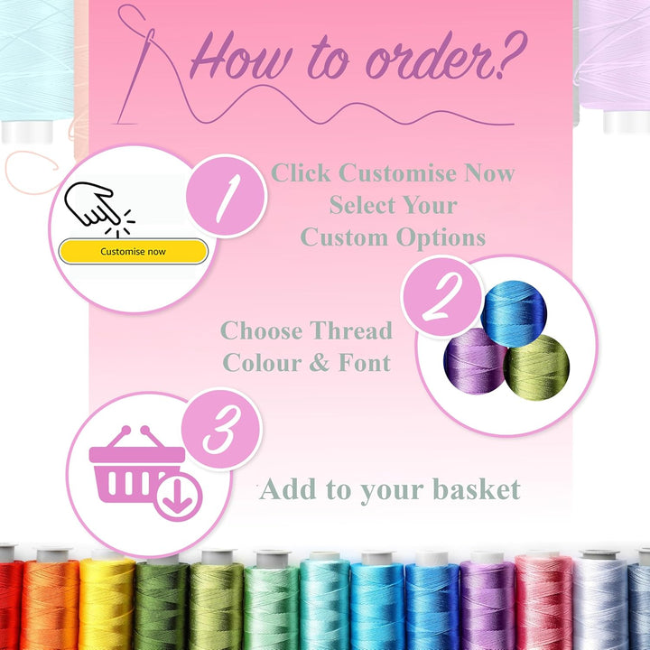 Personalised Baby Dressing Gown Baby Dressing Gown Robe with Teddy Ears Bath Robe Towel Personalised Gifts Girl Boy Clothing