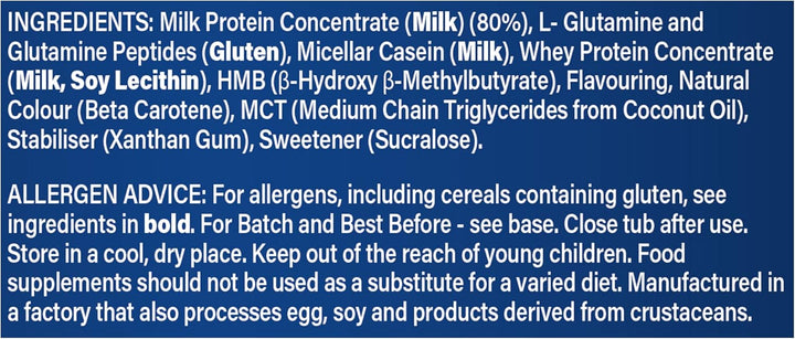 1.5Kg Casein Xtra, Slow Release Protein Powder with Contains Micellar Casein Supplement Amino Acids, Glutamine Protein Shakes (Strawberries & Cream) Casein protein, Slow-digesting protein, Protein supplement, Protein powder, Muscle recovery protein, Fitne