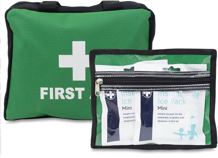 First Aid Kit Bag - 309 Piece Survival Kits - Safety Essentials for Travel Car Home Camping Work Hiking,Green