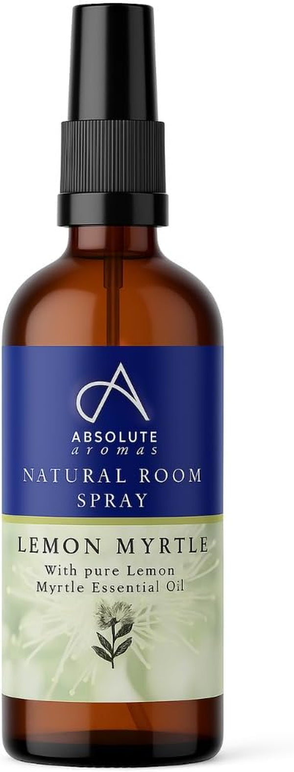 Natural Lemon Myrtle Room Spray 100Ml – Uplifting Home Fragrance with 100% Pure Essential Oil – Natural Air Freshener for Kitchen, Bathroom & Living Spaces