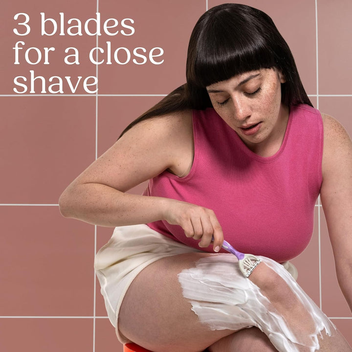 – Intuition Comfort Xtreme for Women | Disposable Razors | Flexible Blades | Hydrating Aloe Vera Strips | Pack of 6 Razors + 2 Free