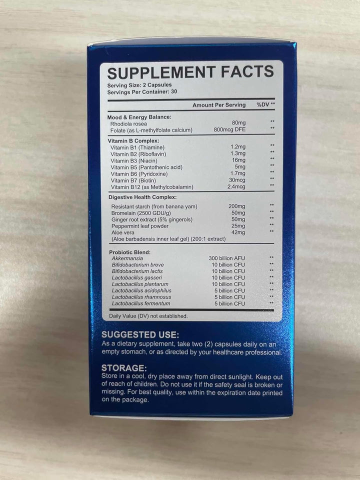 GLP-1 Supplement Weight Loss, GLP-1 Supplement Probiotic for Women & Men, Appetite Suppressant for Weight Loss, Supports Appetite Control, Gut Health, Aids Digestive Wellness