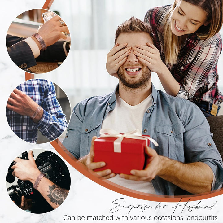 Copper Bracelets for Men Women,Tree of Life and Celtic Knot Design Copper Magnetic Bracelets Cuff Bangle with 12Pcs Powerful Magnets(Each 3800 Gauss), Brazaletes Jewelry with Gift Box