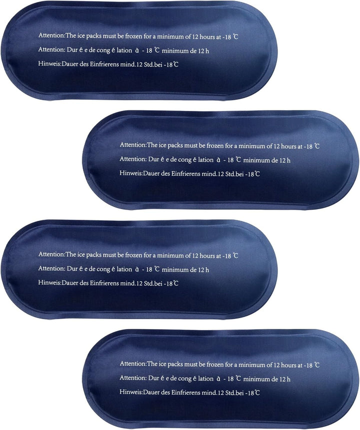 Insulin Cooler Travel Case, Portable Medication Diabetic Cooler Organizer Bag Insulin Carry Case with 2 Ice Packs for Travel Daily Life (Blue)