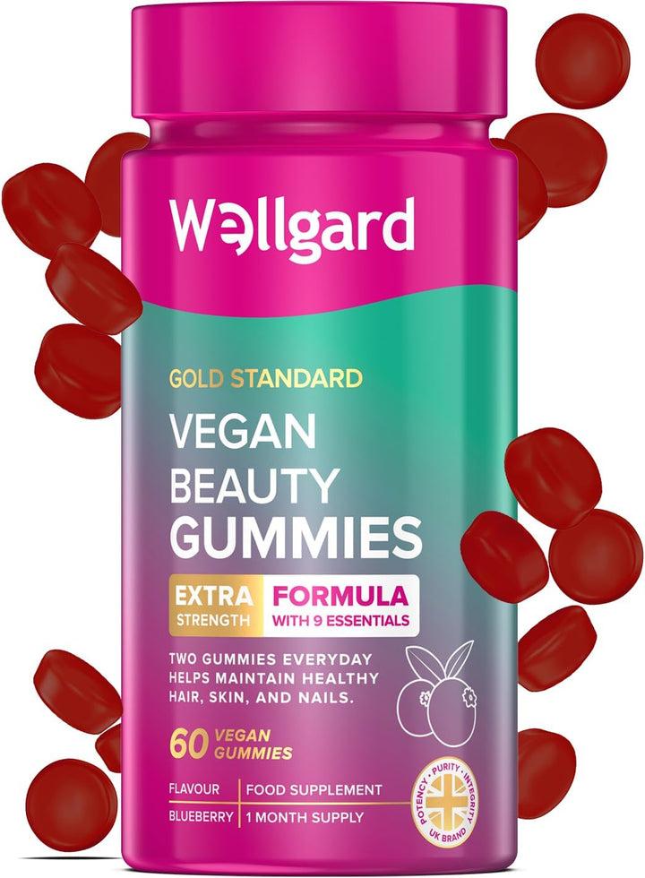 Vegan Apple Cider Vinegar Gummies, Gold Standard 1000Mg ACV Gummies with Vitamin C, Chromium and Pomegranate, Non-Gmo, Gluten-Free & Gelatine-Free