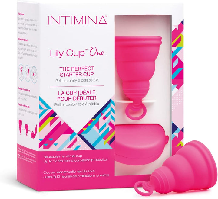 Lily Cup One - the Collapsible Menstrual Cup for Beginners, Period Cup for Teens
