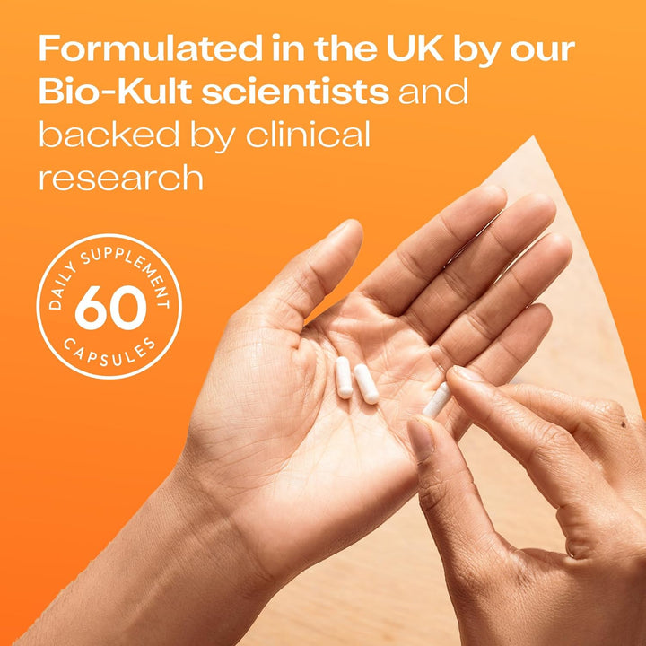 Everyday Multi-Strain Formulation Probiotics for Digestive System, 60 Capsules (Pack of 1)