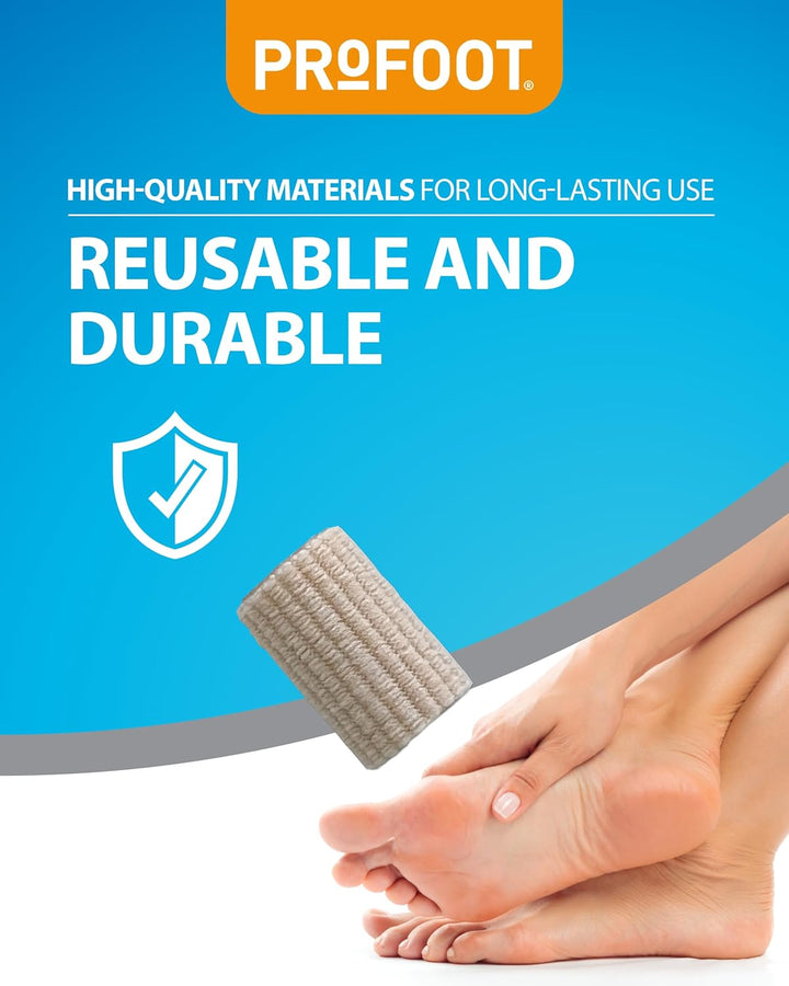 Soft Gel Corn Wraps - Instant Relief from Painful Corns - Cushions and Protects - Contains Soft Gel, Reduces Pressure and Friction - Contains 3 Washable & Reusable Toe Wraps