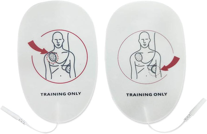 20 Pieces AED Training Device Patches First Aid Training Replacement Pads Adult Training Universal Trainer