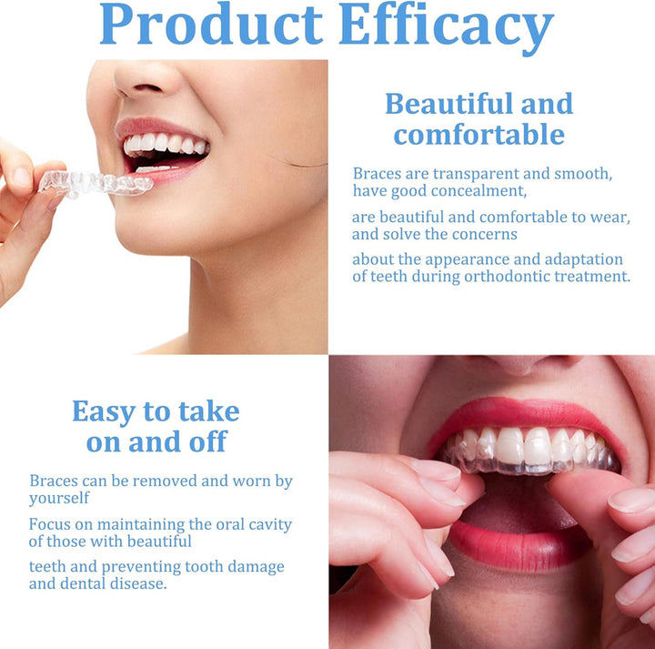 6Pcs Teeth Whitening Gum Shield Teeth Whitening Trays Teeth Whitening Mouth Trays Mouth Guard for Teeth Grinding Teeth Retainers Teeth Grinding Guard for Teeth Whitening Grinding Protecting