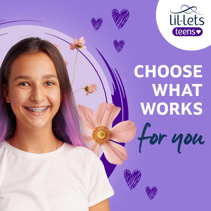 Teens Night Pads X 10, Petite Towels for Girls & Teenagers, with Wings, for Heavy Flow, Unscented, Soft & Breathable, First Period Sanitary Towels, 1 Pack of 10 Pads