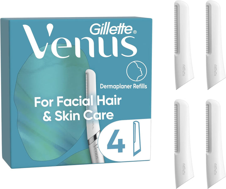 Venus for Facial Hair & Skin Care, Face Trimmer for Women, Mini Facial Hair Remover, Compact and Portable Electric Shaver for Women