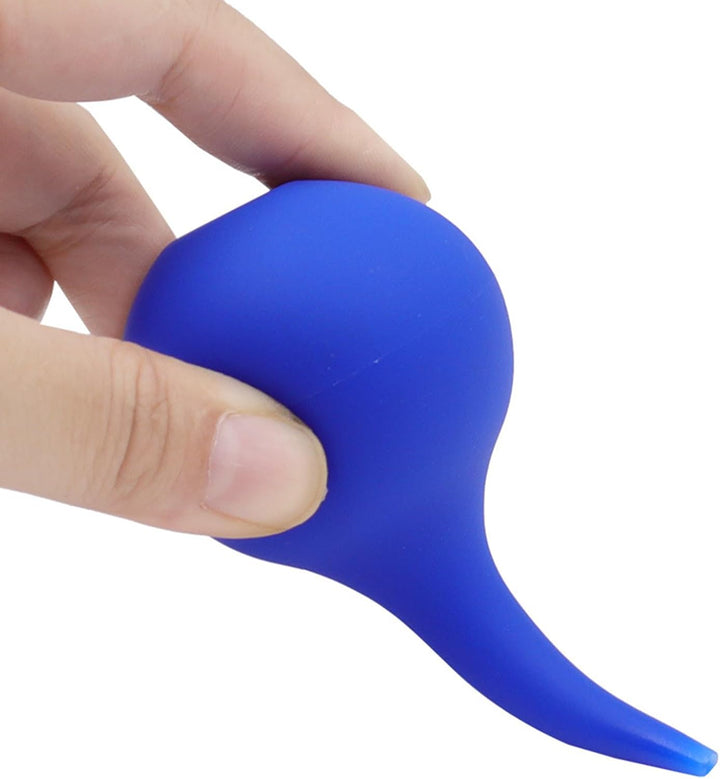 1PC Ear Hand Bulb Ear Washing Squeeze Bulb Silicone Suction Ear Bulb for Baby Kids Adults