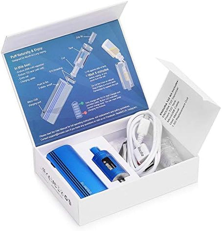 Endura T22E Kit 2000Mah Mod & Prism T18E Tank (Blue) No Nicotine