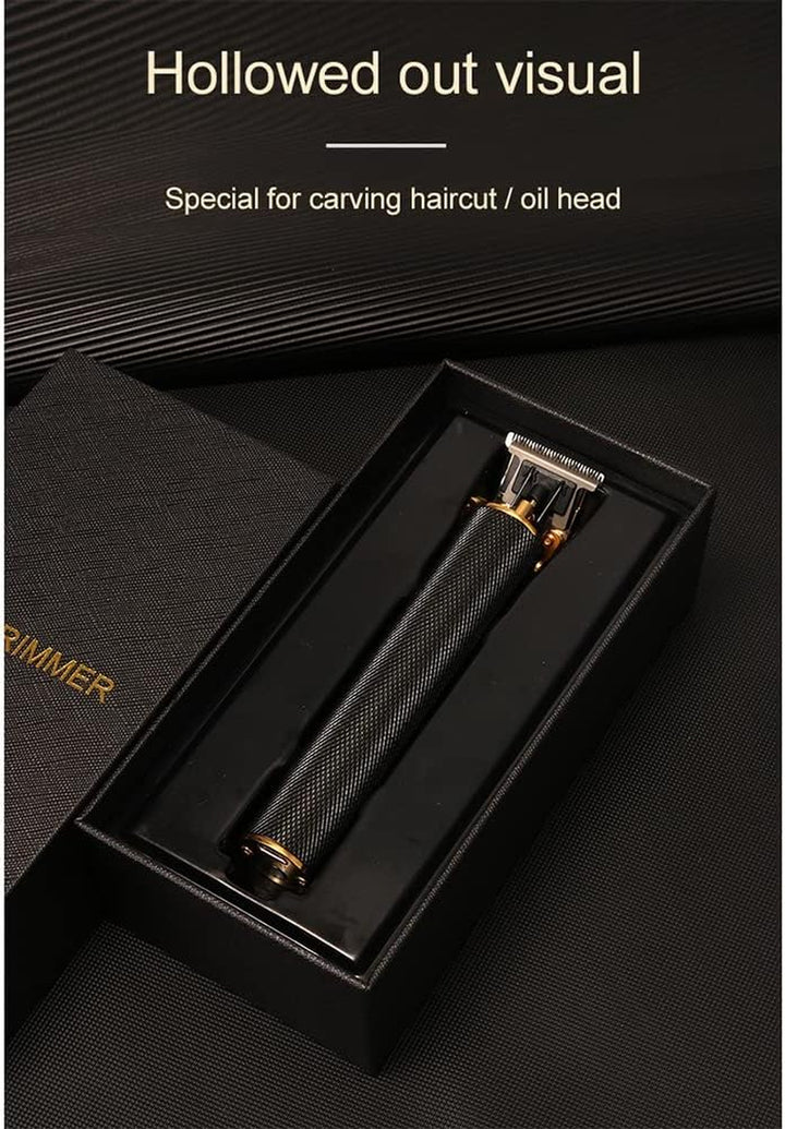 USB Rechargeable Trimmers Professional Hair Finishing Trimmers Electric Trimmers Black