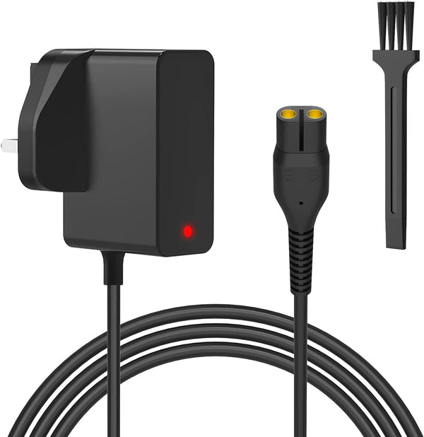 4.3V Charger Compatible with Philips A00390 MG3720 MG3730 BT3206 MG5730 MG3722 QP2520 QP2620 MG3740 MG5720 Shaver Beard Trimmer, 3-Pin UK Plug Adapter, 5FT Charging Cable