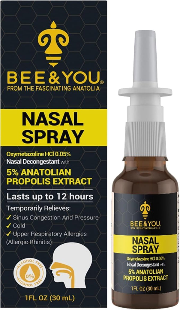 Propolis Nasal Spray 5% (100% Natural, Fair Trade, No Additives)…