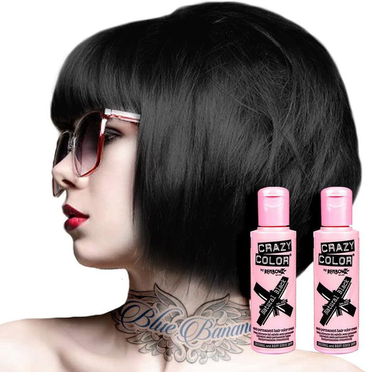 2X  Semi-Permanent Hair Dye 2X 100Ml (Fire Red)