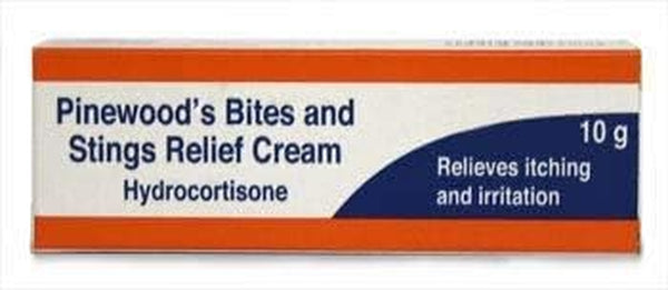 'S Bite & Stings Relief Cream - Hydrocortisone 1% W/W (1 X 10G Tube)
