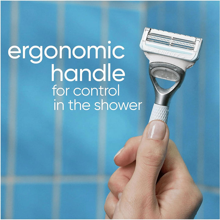 Pubic Hair Razor for Women, Razor, 1 Razor Blade Refills, Venus Razor for Pubic Hair and Skin, Women'S Razor with a Touch of Aloe