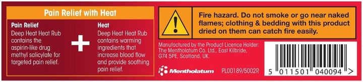 Heat Rub, for Muscular & Rheumatic Aches, Pain and Stiffness, 67G (Pack of 1)