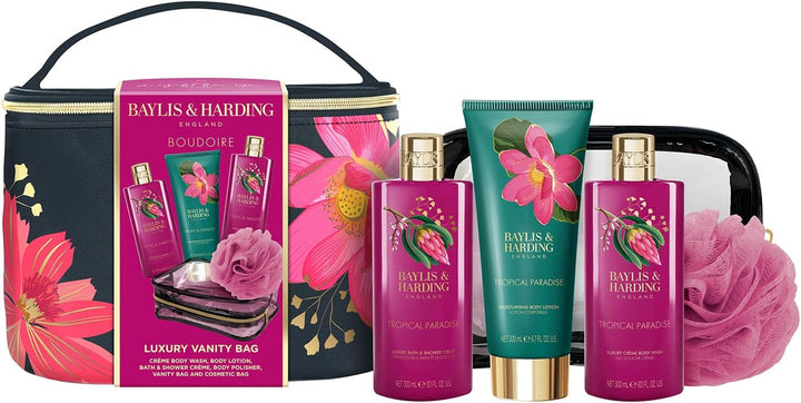 Boudoire Tropical Paradise Luxury Pamper Present Gift Set (Pack of 1) - Vegan Friendly