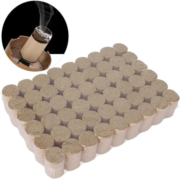 Moxa Stick, 54Pcs Moxa Cone 10:1 Household Portable Natural Chinese Mugwort Therapy Moxibustion Stick Roll