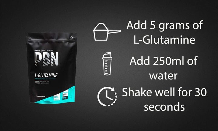 PBN L-Glutamine 500G Pouch
