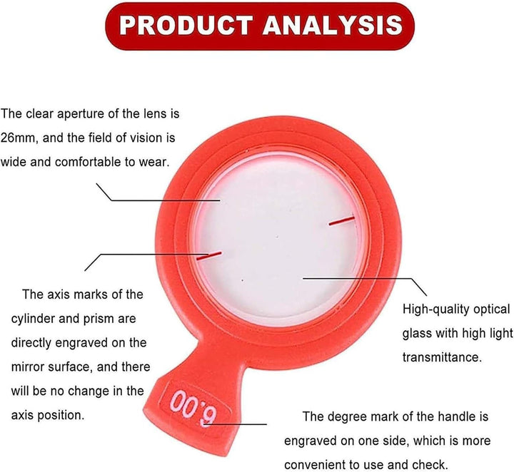Optical Trial Lens Set - 266Pcs Comprehensive Kit for Optometry with Testing Frame and Eye Protection Accessories