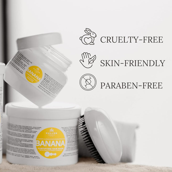 KJMN Keratin Regenerating Hair Mask with Keratin and Milk Protein for Dry, Damaged and Chemically Treated Hair 1000 Ml - 33,81 Fl Oz