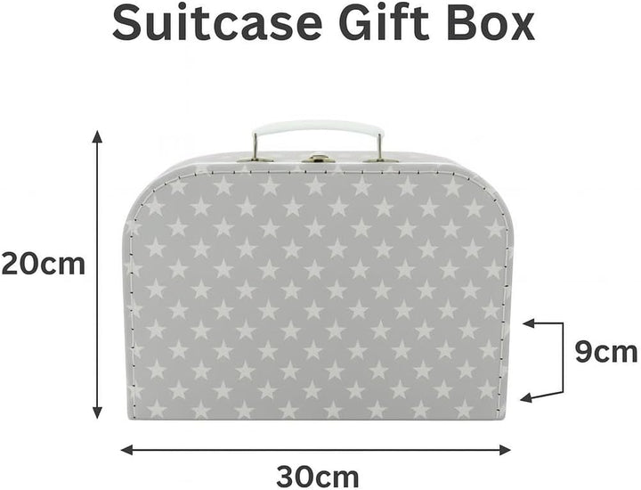 Newborn Baby Boy Gift Set Personalised New Baby Gift Blue Baby Dressing Gown Comforter Hamper Present