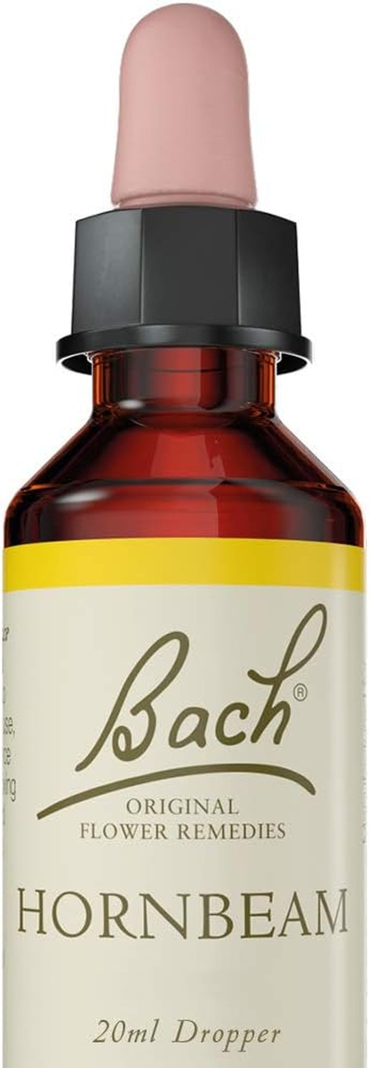 Bach Original Flower Remedies (Hornbeam) Know Your Own Mind, Seize the Moment, Emotional Wellness, Natural Flower Essence, 20Ml