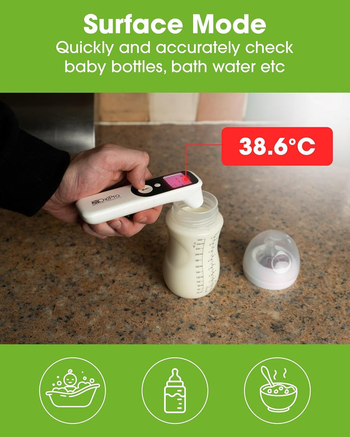 TH1 Thermometer - MHRA Registered - NHS Supplier - In-Ear, Forehead, Non-Touch & Baby Modes - CE Approved - Clinically Validated Infrared Thermometer for Newborn, Baby, Kids, Children & Adults