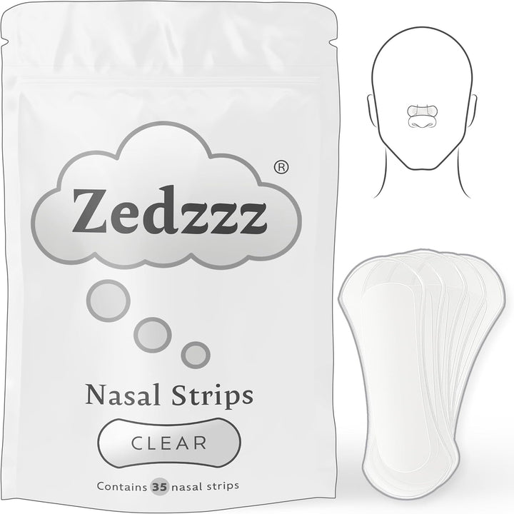 Zedzzz Lavender Scented Mouth Tape for Sleeping (35 Strips) | anti Snoring Aid for Men & Women | 5+ Weeks of Sleep Tape | Sleep Aid | anti Snoring Mouth Tape | Lavender Scented Mouth Tape for Sleeping
