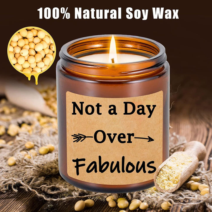 Scented Candles - Unique Birthday Gifts for Women, Funny Candles Relaxing Gifts for Women, Wife, Best Friends, Coworker Gifts, Birthday Gift