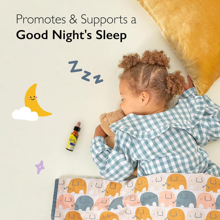 Remedy Kids Restful Nights Dropper, for a Natural Night’S Sleep, Flower Essences, to Support Your Child and Promote a Calming Bedtime Routine, Alcohol Free, Alternative to Sleep Aid for Kids