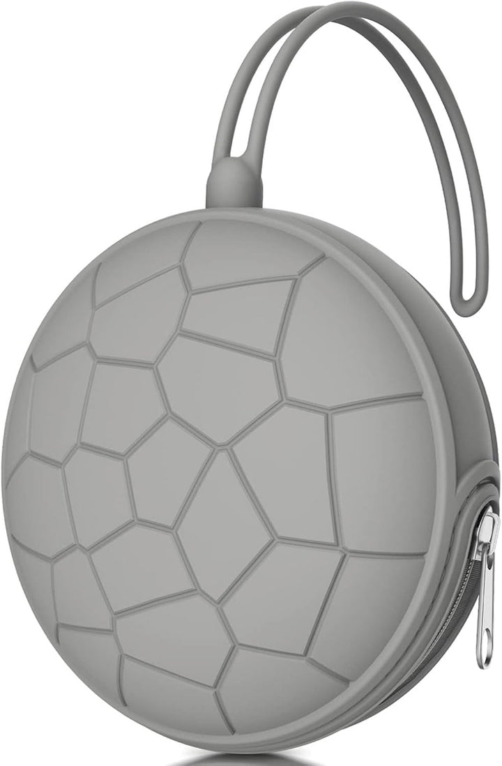 Dummy Holder Case Set,Bpa Free Silicone Pacifier Holder Pod,Dummy Storage Box,Portable Soother Pods for Baby Nappy Changing Bag Stroller,Travel,Home,Easy to Clean(Pink)