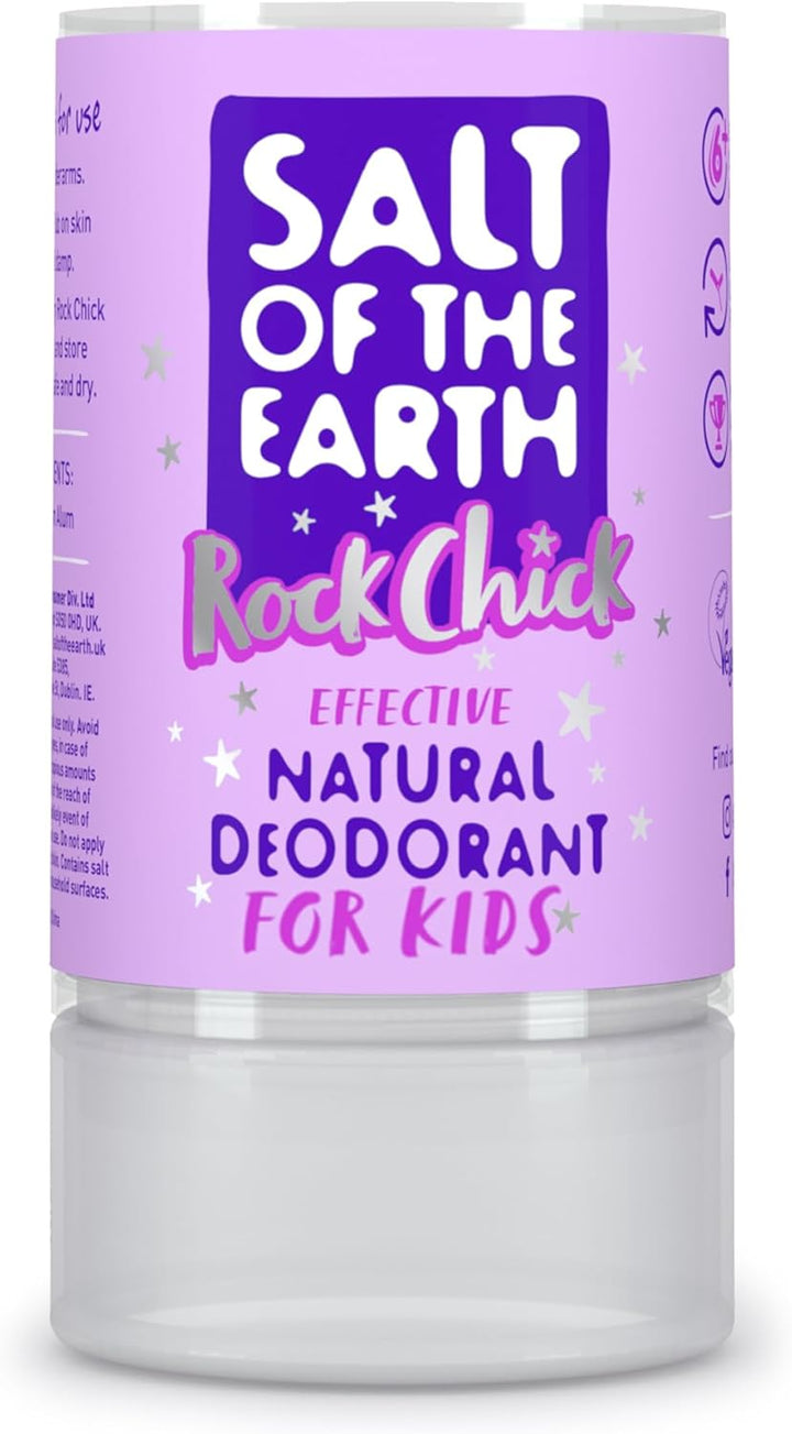 - Natural Deodorant Crystal Classic - Effective Crystal Deodorant, Fragrance Free, Vegan, Cruelty Free - Suitable for Women, Men, and Kids - 90G