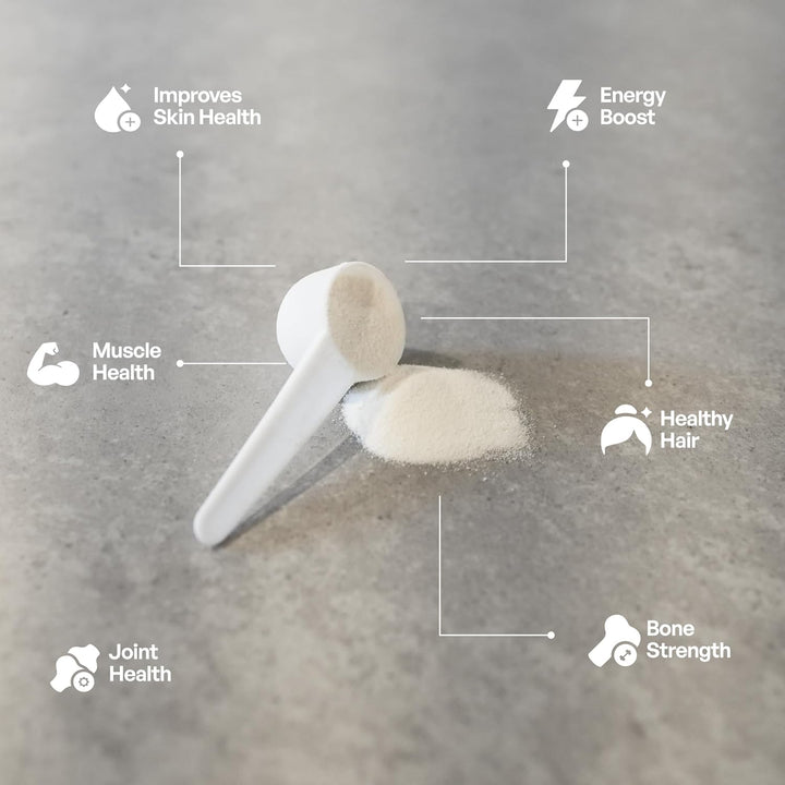 - Halal Bovine Collagen Protein Powder for Hair Skin Nails and Joints - Type (I, III) Hydrolysed Premium Bovine Collagen Peptides for Women and Men | Gluten Free | Unflavoured