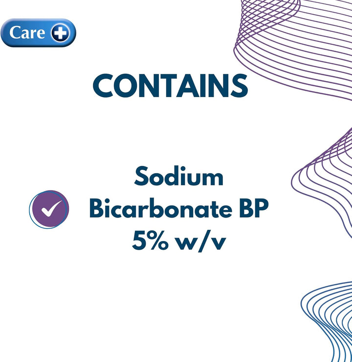 Sodium Bicarbonate Ear Drops, Simple, Effective and Gentle, Softens Ear Wax, Suitable from Children 1+ Years Old, Dropper Included, 10Ml Drops