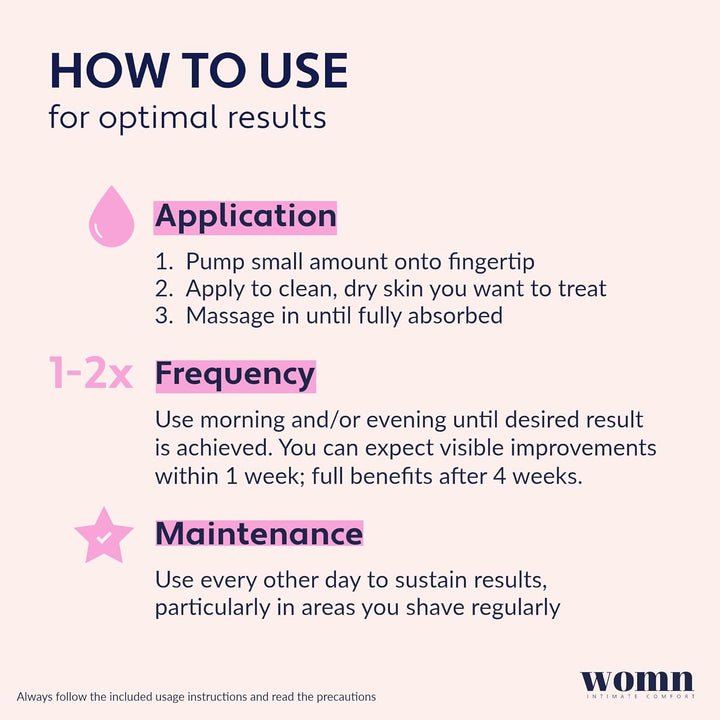 Intimate Comfort INGROWN HAIR SERUM - Serum against Ingrowns, Razor Bumps & Skin Discolorations, 50Ml