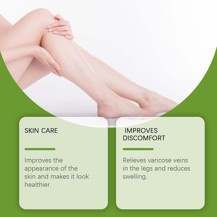 Horse Chestnut Edema Care Cream | Clinically Supported | Reduce Swelling & Improve Varicose Veins | 100G Daily Leg Care