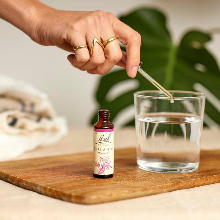 Bach Original Flower Remedies (Crab Apple) Find Joy & Hope, Accept Imperfection, Emotional Wellness, Natural Flower Essence, 20Ml