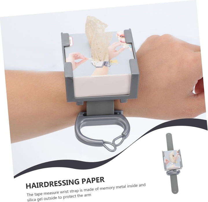 Cold Perm Paper Wrist Strap for Hair Curling Salon Perm Tissue Paper Elastic Band Use in Beauty Salon