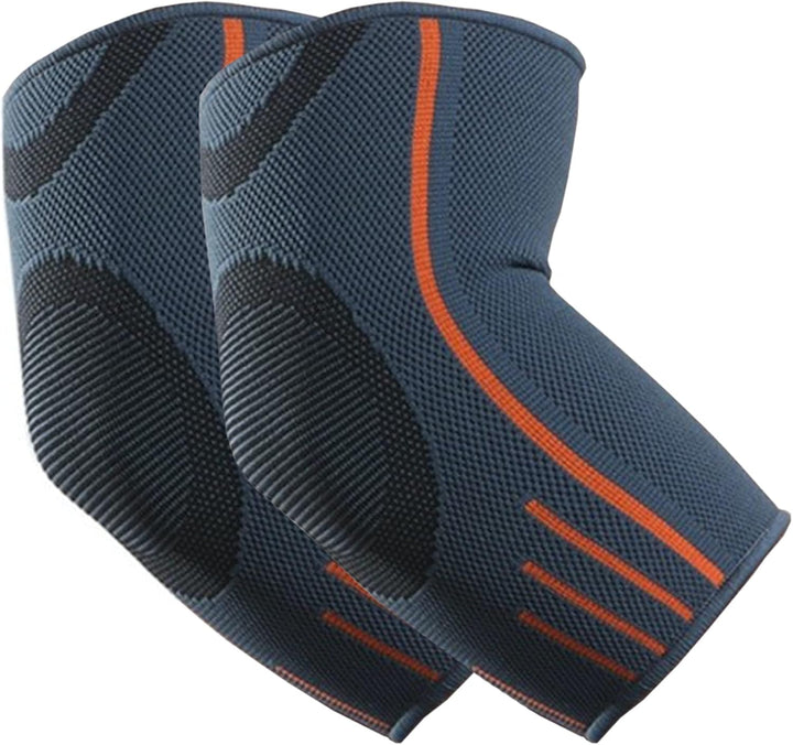 Tennis Elbow Support Strap - Compression Brace for Tendonitis, Arthritis, Injury - Elbow Support for Men & Women, Golfers Elbow (Adjustable Strap, Single)