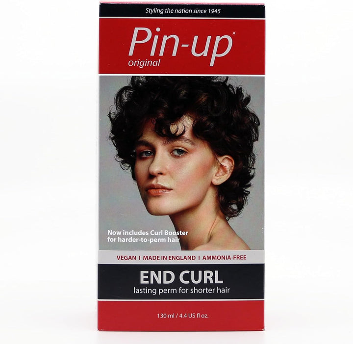 Pin-Up Original End Curl Lasting Perm for Short Hair Kit - 55Ml