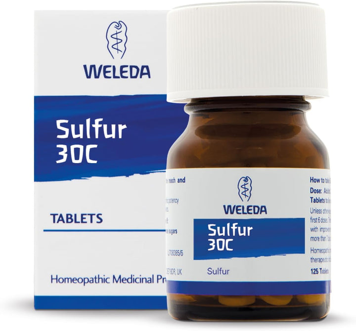 Sulphur 30C - 1 Pack of 125 Tablets
