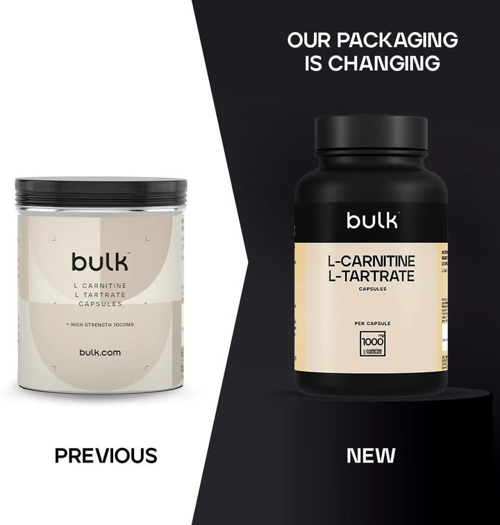 L-Carnitine, L-Tartrate Capsules, 1000Mg, Pack of 270