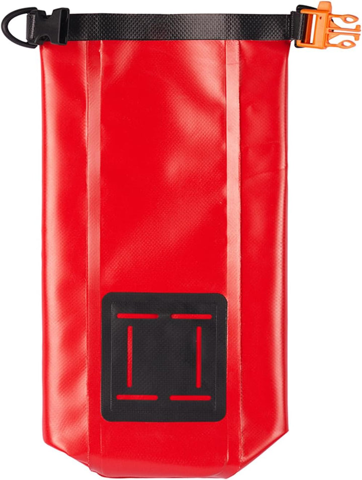 Waterproof First Aid Kit Dry Bag Empty, Portable Roll Top Medicine Bag with Transparent Window for Fishing Kayaking Boating Swimming Camping Raftin (2L)